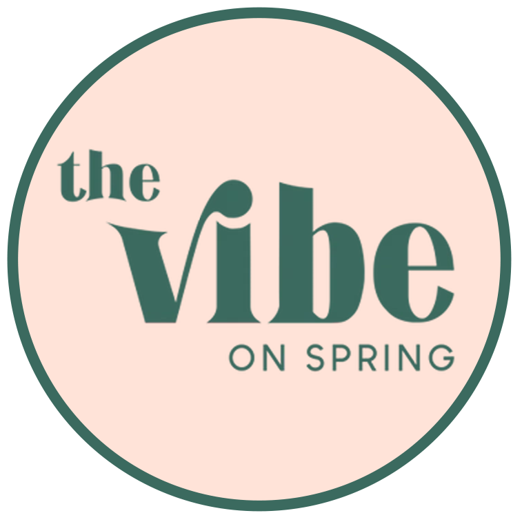 The VIBE on Spring logo.