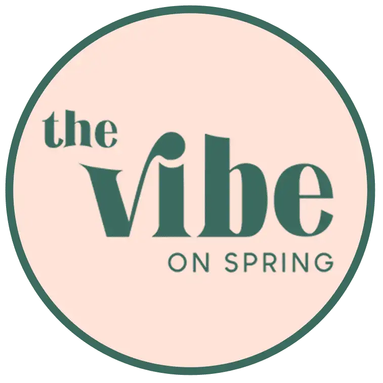 The VIBE on Spring logo.