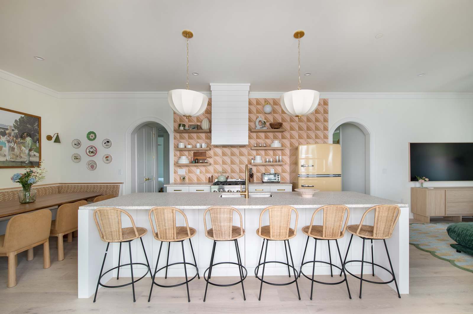 Luxury gathering space
