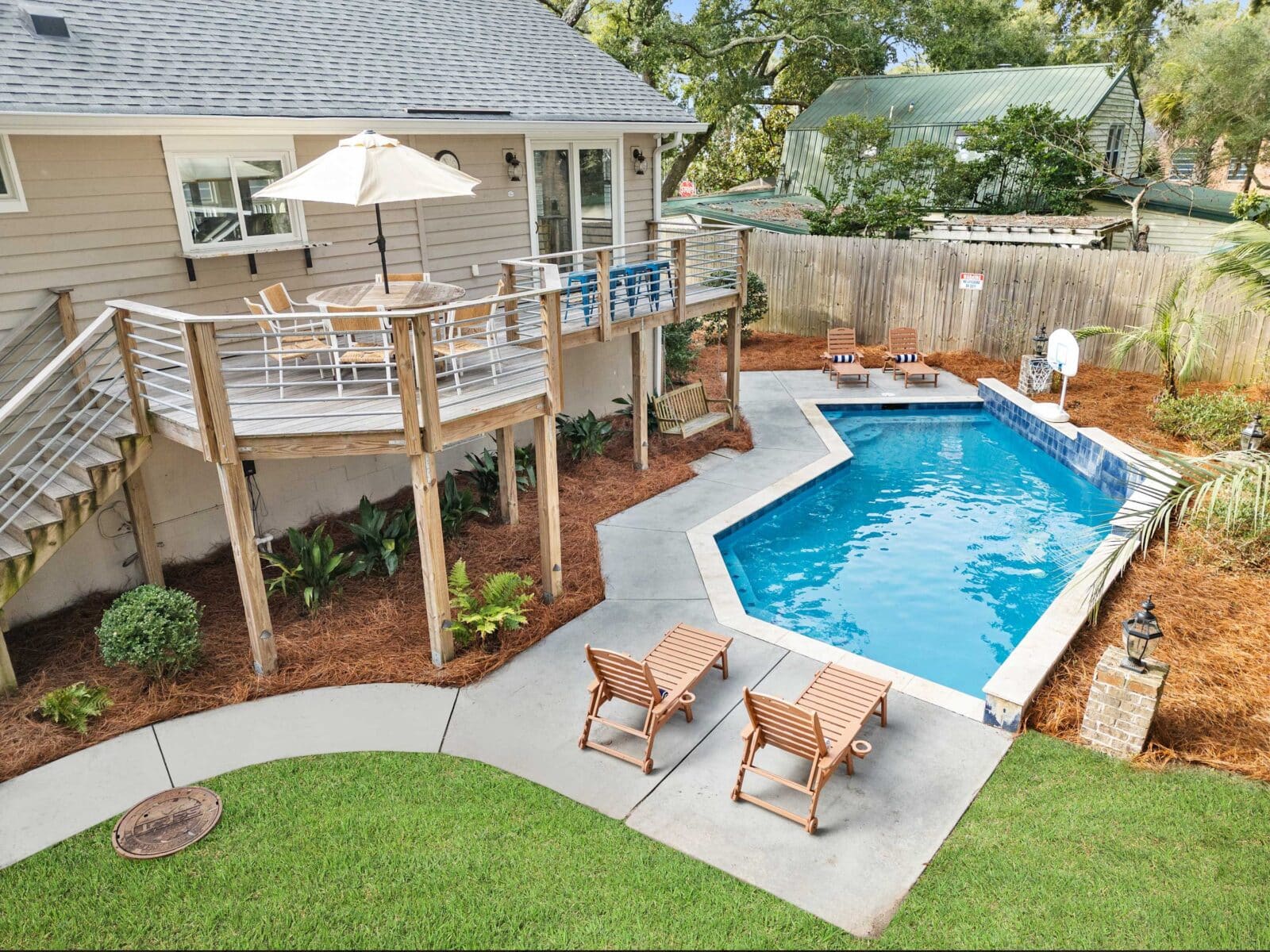 Palmetto Pearl - Sleeps 10 - Private Pool - Bikes Main Image