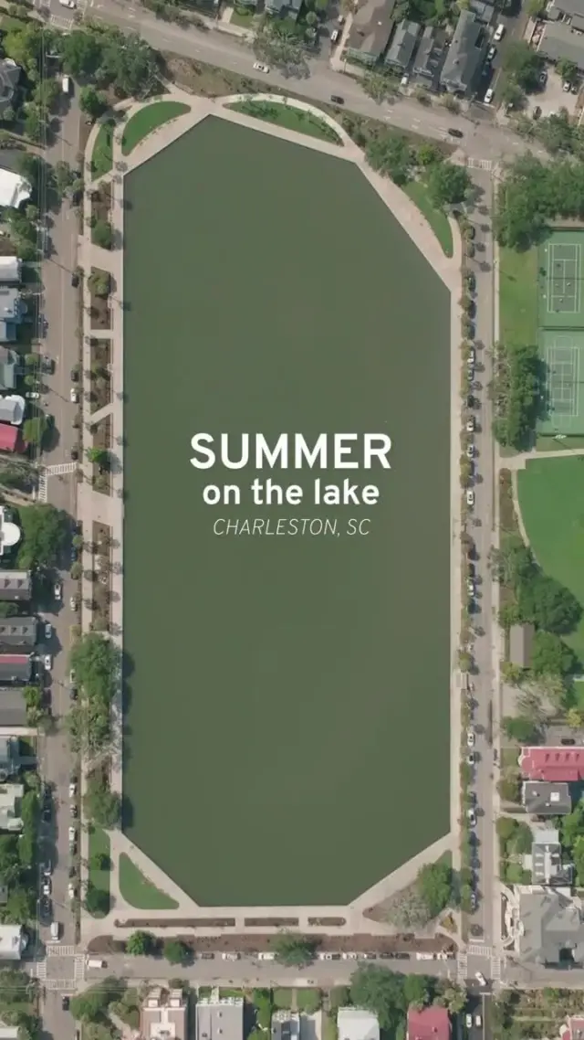Colonial Lake’s garden makeover is almost complete thanks to @charlestonparks — Whether you're here visiting or a local, it's a perfect place for walks, picnics, and pretending you're not eyeing a dip.